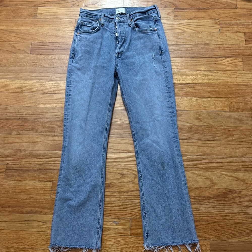 Citizens of Humanity Jeans Isola Crop‎ Bootcut Jeans Denim organic cotton 26